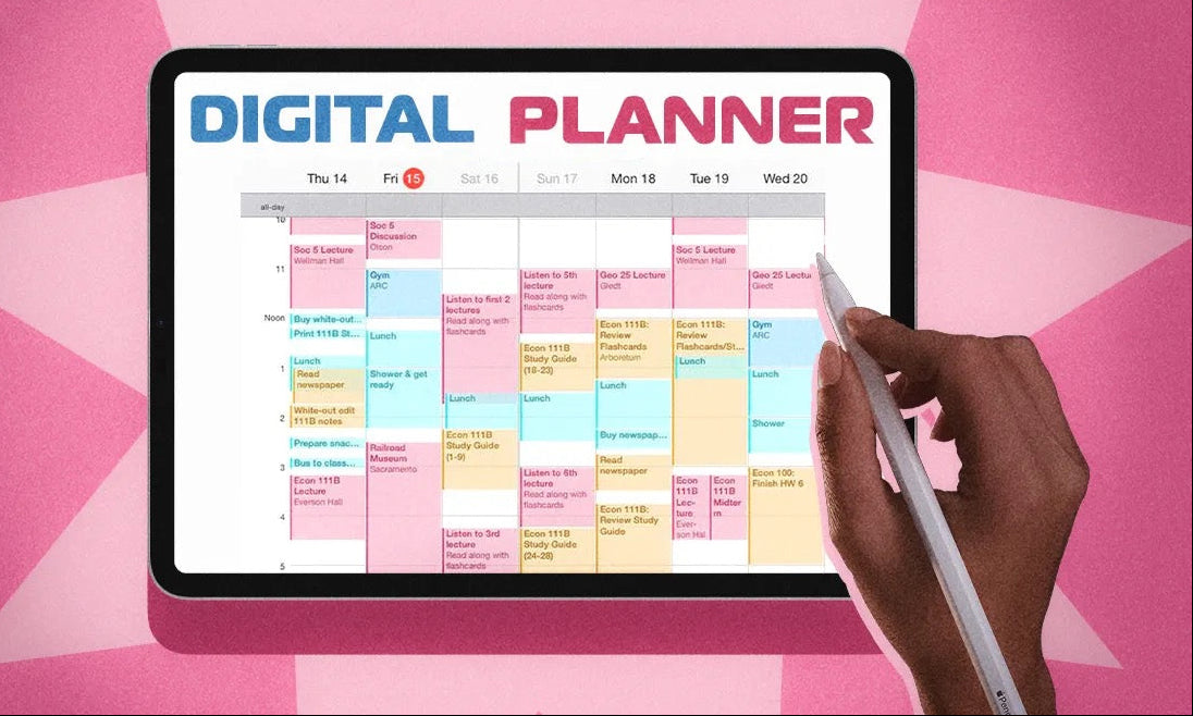 Easy to use digital planner